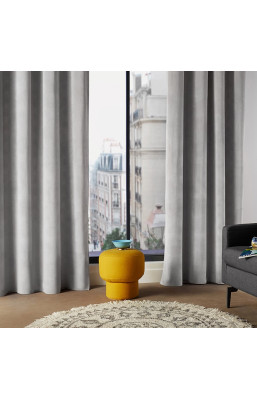 Rideau gris clair Lilou...