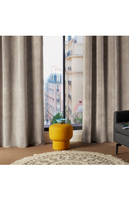 Rideau taupe Lilou 140x260...