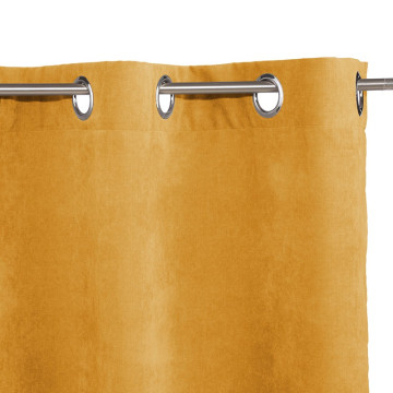 Rideau Memo ocre 140x260 Atmosphera - Le dépôt bailleul