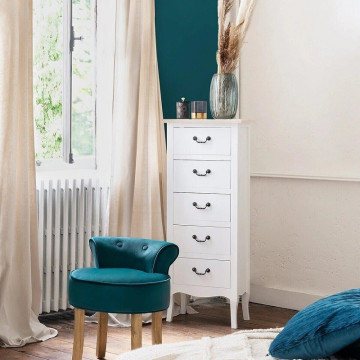 Chiffonnier 5 tiroirs nat Chrysa Atmosphera - Le Dépôt Bailleul