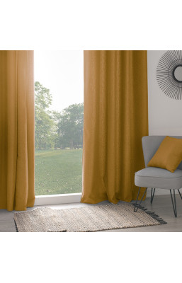 Rideau isolant Tim ocre...