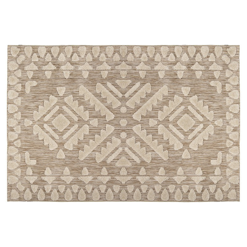 Tapis rectangulaire motifs relief Hanae 150x230 Atmosphera