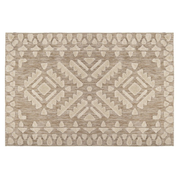 Tapis rectangulaire motifs relief Hanae 150x230 Atmosphera - Le Dépôt Bailleul