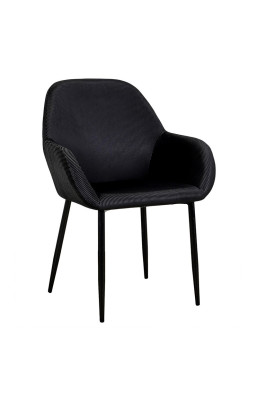 Fauteuil velours côtelé...