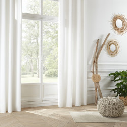 Rideau Memo ivoire 140x260 Atmosphera - Le Dépôt Bailleul