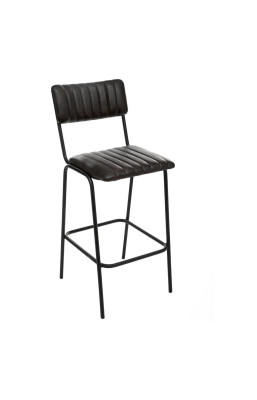 Tabouret de bar en cuir...