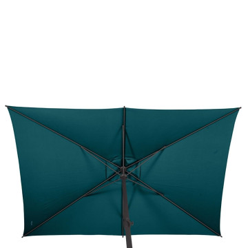 Parasol mat central 2x3 m Loompa canard Hespéride - Le Dépôt Bailleul