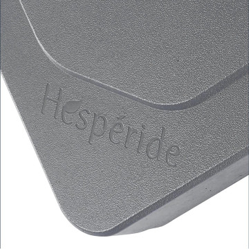 Dalle pour parasol 15 kg béton Stacio ardoise Hespéride - Le Dépôt Bailleul