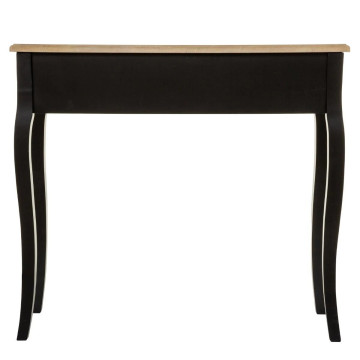 Console Chrysa romantique noire Atmosphera - Le Dépôt Bailleul