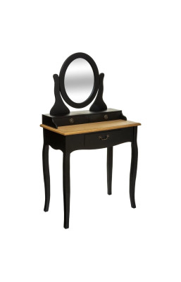 Coiffeuse noire 3 tiroirs...