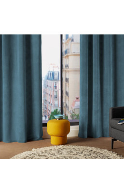 Rideau bleu Lilou 140x260...