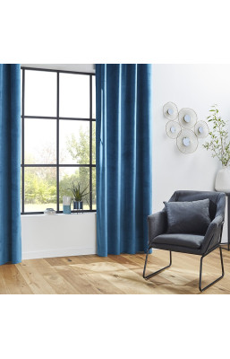 Rideau occultant velours...