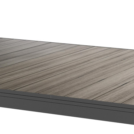 Table extensible 10p Evasion seigle et graphite Hespéride - Le Dépôt Bailleul