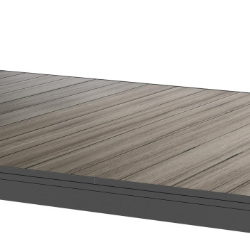 Table extensible 10p Evasion seigle et graphite Hespéride - Le Dépôt Bailleul