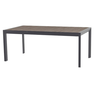 Table extensible 10p Evasion seigle et graphite Hespéride - Le Dépôt Bailleul