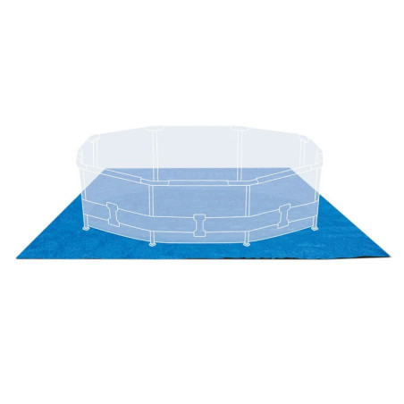 Tapis de sol 4,72 X 4,72 m pour piscine Intex