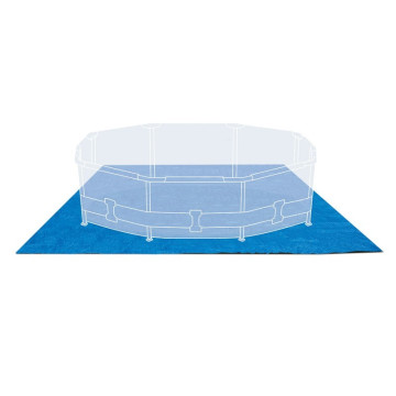 Tapis de sol carré pour protection de piscine Intex - Dépôt Bailleul