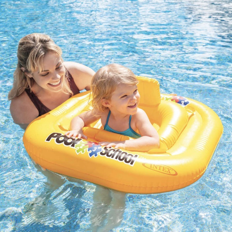 Bouee Avec Siege Pour Bebe Tres Securisee Intex Le Depot Bailleul