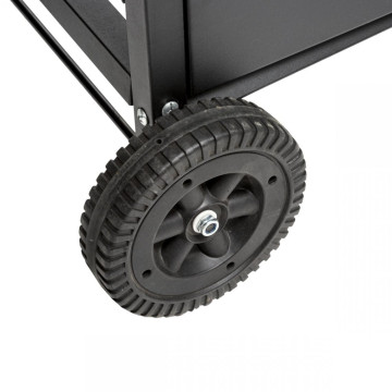 Desserte de plancha extérieure noire Neka - Le Dépôt Bailleul