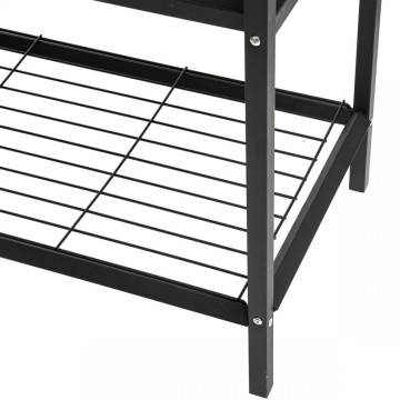 Desserte de plancha extérieure noire Neka - Le Dépôt Bailleul