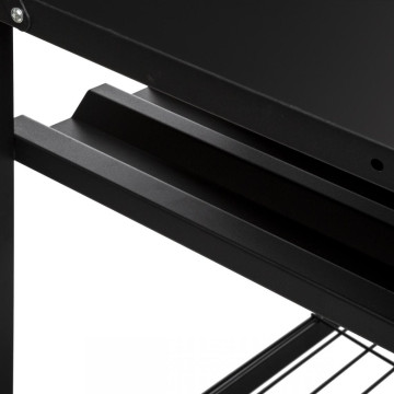 Desserte de plancha extérieure noire Neka - Le Dépôt Bailleul