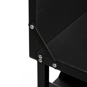 Desserte de plancha extérieure noire Neka - Le Dépôt Bailleul