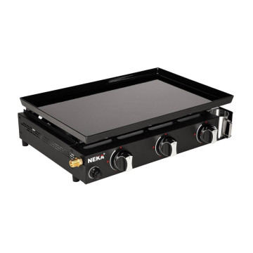 Plancha à gaz 3 feux Neka - Le Dépôt Bailleul