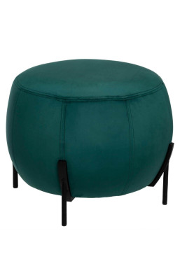Pouf en velours Calabaza...