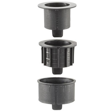 Pied de parasol 25 kg Hespéride béton gris - Le Dépôt Bailleul