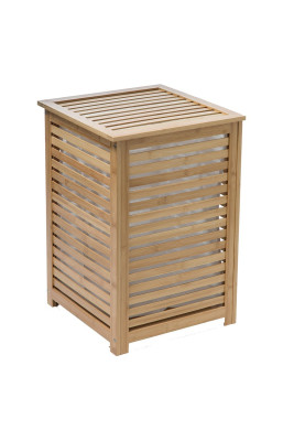 Panier à linge en bambou...