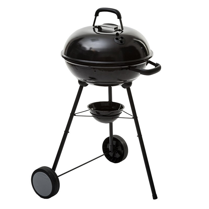 Barbecue charbon Pyla 55 cm Neka avec tablette - Le dépôt Bailleul