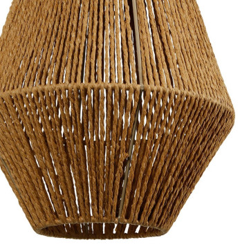 Suspension corde D29 métal et papier Ostaria - Le Dépôt Bailleul