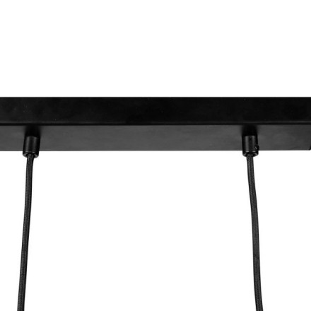 Suspension rampe grillage Ubi noir Ostaria - Le Dépôt Bailleul