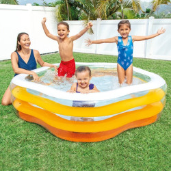 Piscine en forme d'étoile marque Intex pour enfants - Dépôt Bailleul
