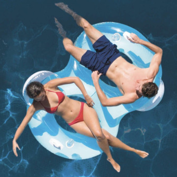 Fauteuil gonflable double Intex - Le Dépôt Bailleul