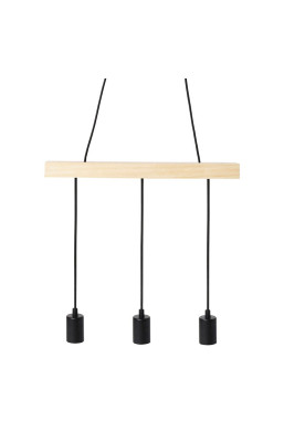 Suspension barre en bois 3...