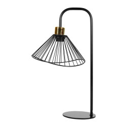Lampe de bureau filaire métal H47 Ostaria - Le Dépôt Bailleul
