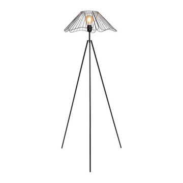 Lampadaire filaire métal Hibiscus noir Ostaria - Le Dépôt Bailleul