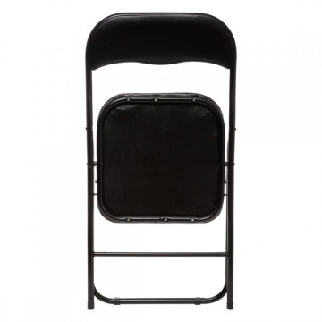 Chaise pliante basic noir 5five - Le Dépôt Bailleul