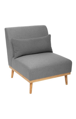 Fauteuil bas Andria pieds...