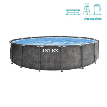 Piscine tubulaire Baltik 5,49 x 1,22 m Intex - Le Dépôt Bailleul