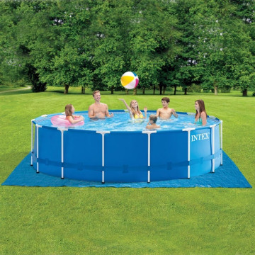 Piscine tubulaire Metal Frame 4,57 x 1,22 m Intex - Dépôt Bailleul