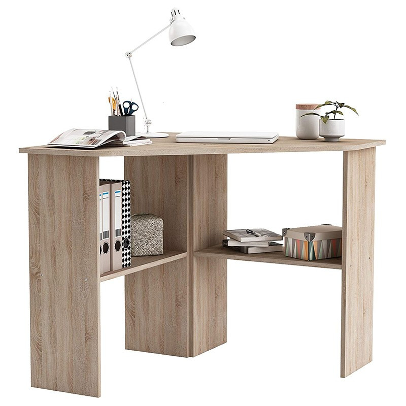 Bureau d'angle Angus coloris naturel