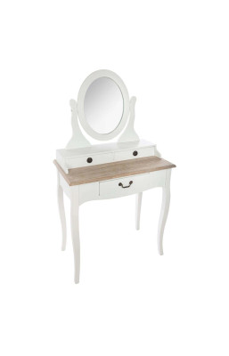 Coiffeuse blanche 3 tiroirs...