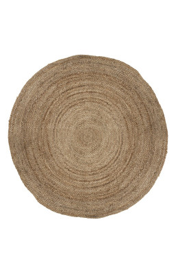 Tapis en jute rond D120...