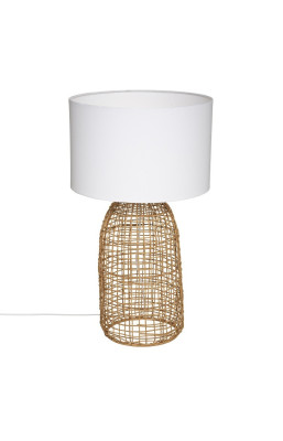Lampe en rotin H56 Karla...