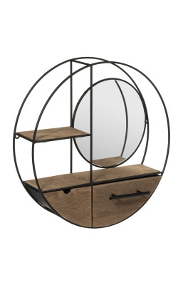 Etagère murale ronde D50...