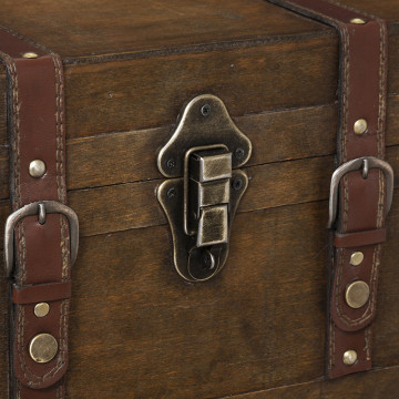 Coffre bar range bouteilles bois Atmosphera - Le Dépôt Bailleul