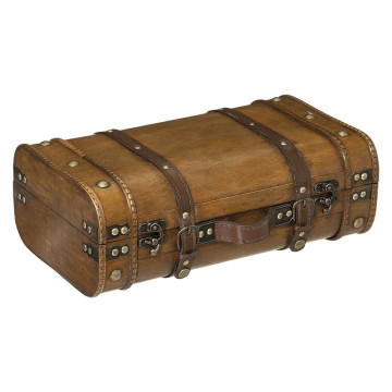 Lot de 2 malles en bois Atmosphera - Le Dépôt Bailleul