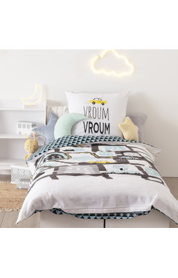 Parure de lit Route 140x200...